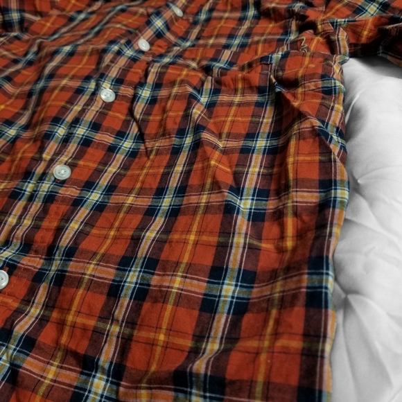 Cat & Jack Plaid Button Down Long Sleeve Shirt for Boys - Picture 3 of 5